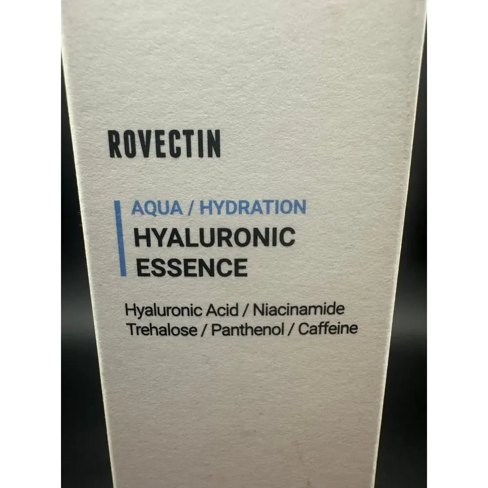 ROVECTIN Aqua Hydration Hyaluronic Essence Skincare 6.08 Fl Oz/180 mL EXP 9/2028